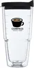 Custom 24 oz. Comet Acrylic Tumblers with Logo Imp.