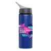 24 oz. Flip Top Aluminum Bottle with Handle - Full Color