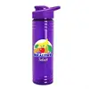 SlimFit Water Bottles (24 oz) - Personalized with Logo and Drink-Thru Lid