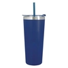 24 Oz. Two-Tone Mountain Tumbler with Straw