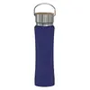 Hampton Stainless Steel Bottle With Bamboo Lid - 25 Oz.