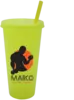 26 oz. Tumbler with Lid and Straw