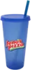 26 oz. Tumbler with Lid and Straw