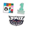 Personalized Hard Enamel Lapel Pins - 3/4" Size