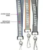 3/4" Reflective Silk Screen Lanyard