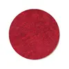 3.5" Round Leatherette Coaster