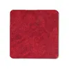 3.5" Square Leatherette Coaster