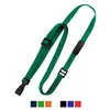 Custom Adjustable Breakaway Lanyard - 3/8" Flat with Slide Adjuster (Quantity: 100)