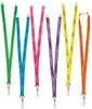 Neon Silk Screen Lanyard - Customizable (3/8")