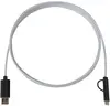 3-In- Braided Charging Cable - 1 10 Ft.