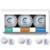 3 Pack Golf Ball Lip Moisturizer, Mints & Sunscreen