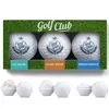 3 Pack Golf Ball Lip Moisturizer, Mints & Sunscreen