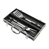 Custom BBQ Set in Aluminum Case (3 Piece)