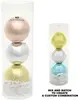 3-Piece Metallic Lip Moisturizer Ball Tube Gift Set