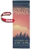 30" x 84" Vinyl Boulevard Banner Double-Sided