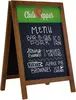 32" Deluxe Wood A-Frame Chalkboard Kit