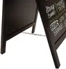 32" Deluxe Wood A-Frame Imprinted Chalkboard Kit