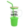 32 Oz. Evelyn Glass Tumbler With Handle