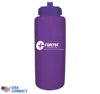 32oz Custom Branded Grip Water Bottle with Multiple Cap Options and Large Imprint Area