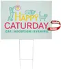 36" x 24" Corrugated Plastic Sign Kit (Double-Sided)