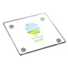 Custom Glass Square Coasters