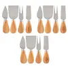 4- Piece Bamboo Cheese Tool Set