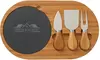 Personalized Slate Cheese Board Set (4-Piece)