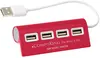 4-Port Aluminum Wave USB Hub