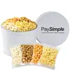 4-Way Popcorn Tin Set - Individually Bagged