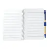 4" x 6" FSC® Mix Pocket Spiral Notebook with Pen