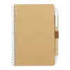 Custom FSC Mix Pocket Spiral Notebook with Pen - 4" x 6"