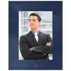 4" X 6" Leatherette Photo Frame with Custom Imprint