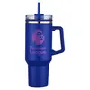 40 oz Tumbler with Handle, Straw, PP Lining