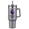 40 oz Tumbler with Handle, Straw, PP Lining