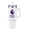 40 oz Tumbler with Handle, Straw, PP Lining