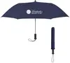 Arc Telescopic Folding Wood Handle Umbrella - 44"