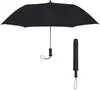 Arc Telescopic Folding Wood Handle Umbrella - 44"