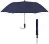 Arc Telescopic Folding Wood Handle Umbrella - 44"