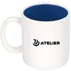 450 Ml. (15 Fl. Oz.) 'C' Handle Two-Tone Mug