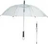 Logo Arc Clear Umbrella - 46"