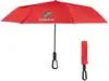 - 46" Arc Reflective Umbrella With Carabiner Handle