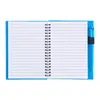 Custom Star Spiral Notebook with Pen - 5.5" x 7"