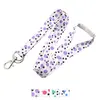 Personalized Polka Dot Lanyard - Dye Sublimated (5/8")