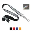 Reflective Safety First Lanyard - 5/8" (Customizable Logo)