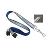 Reflective Safety First Lanyard - 5/8" (Customizable Logo)