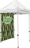 5' Economy Tent Full Wall (Dye Sublimated, Single-Sided)