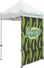 5' Economy Tent Full Wall (Dye Sublimated, Single-Sided)