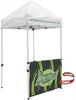 5' Economy Tent Half Wall Kit (Dye Sublimated, Double-Sided)