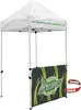 5' Economy Tent Half Wall Kit (Dye Sublimated, Double-Sided)