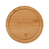 5-Piece Swivel Top Bamboo Cheese Board Set